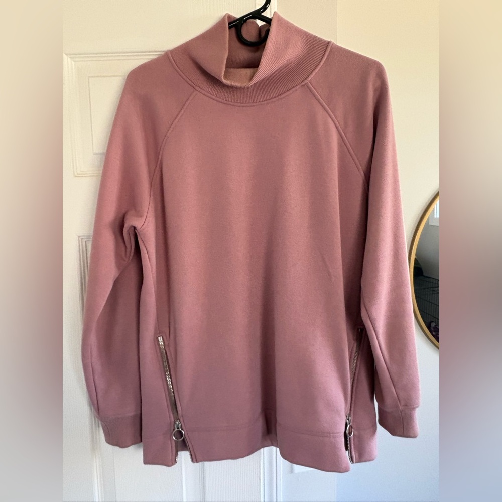Athleta Cozy Karma Mock Neck Pullover